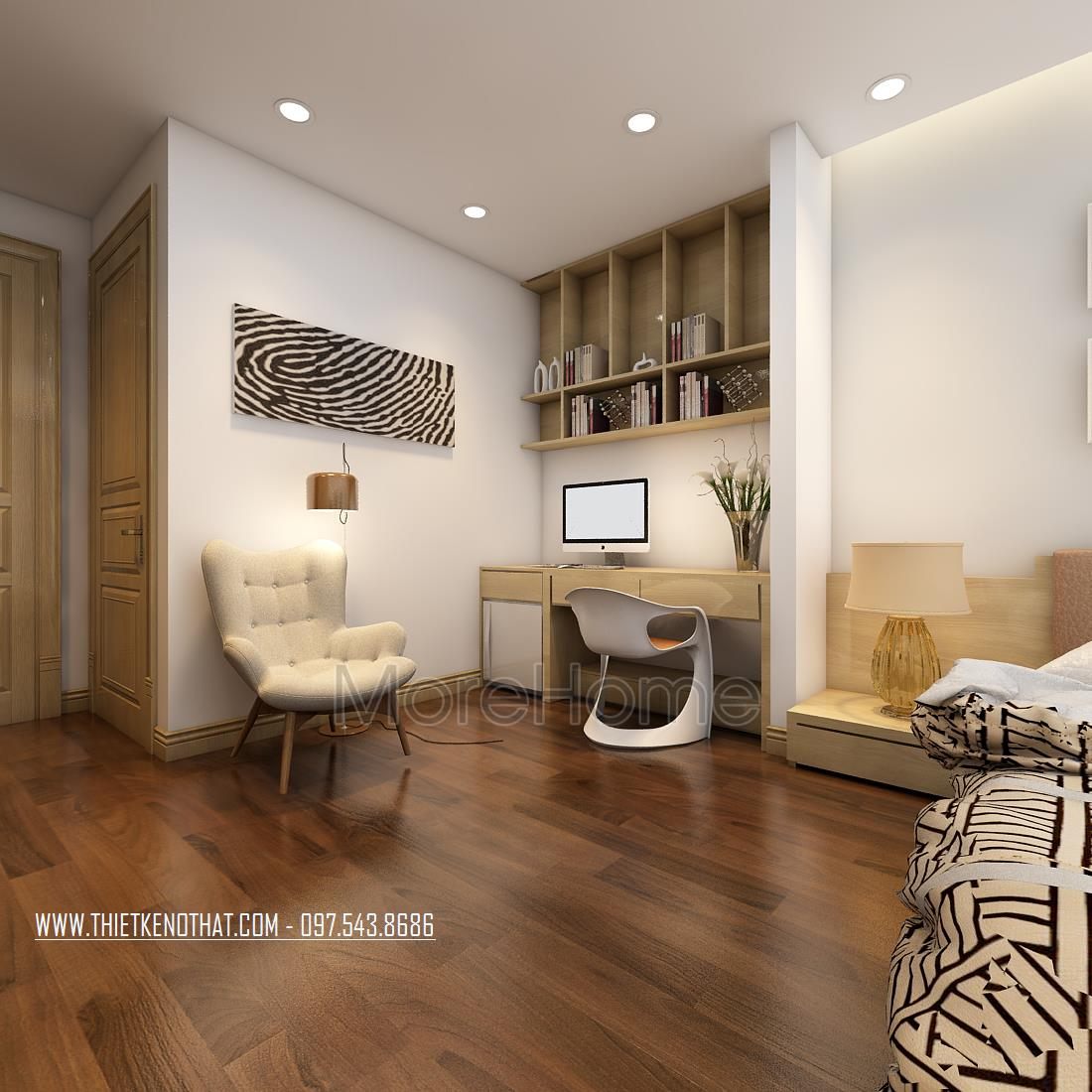 Thiết kế nội thất nhà phố Long Biên